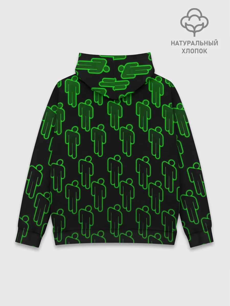 Худи мужской база хлопок / BILLIE EILISH