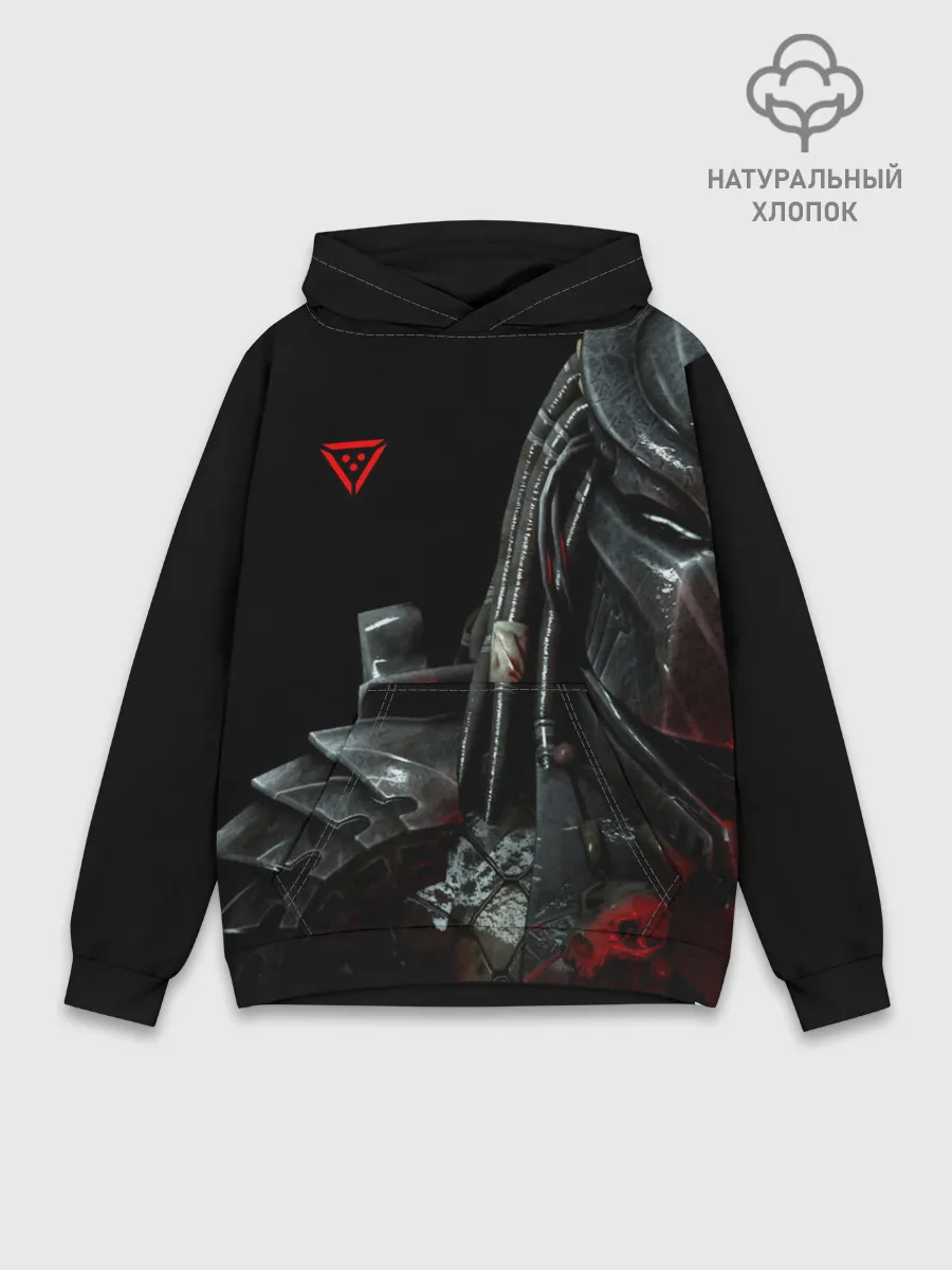 Худи мужской база хлопок / PREDATOR: HUNTING GROUNDS.