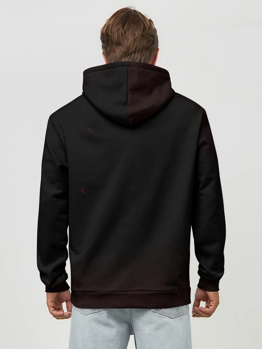 Худи мужской база хлопок / ХИЩНИК.