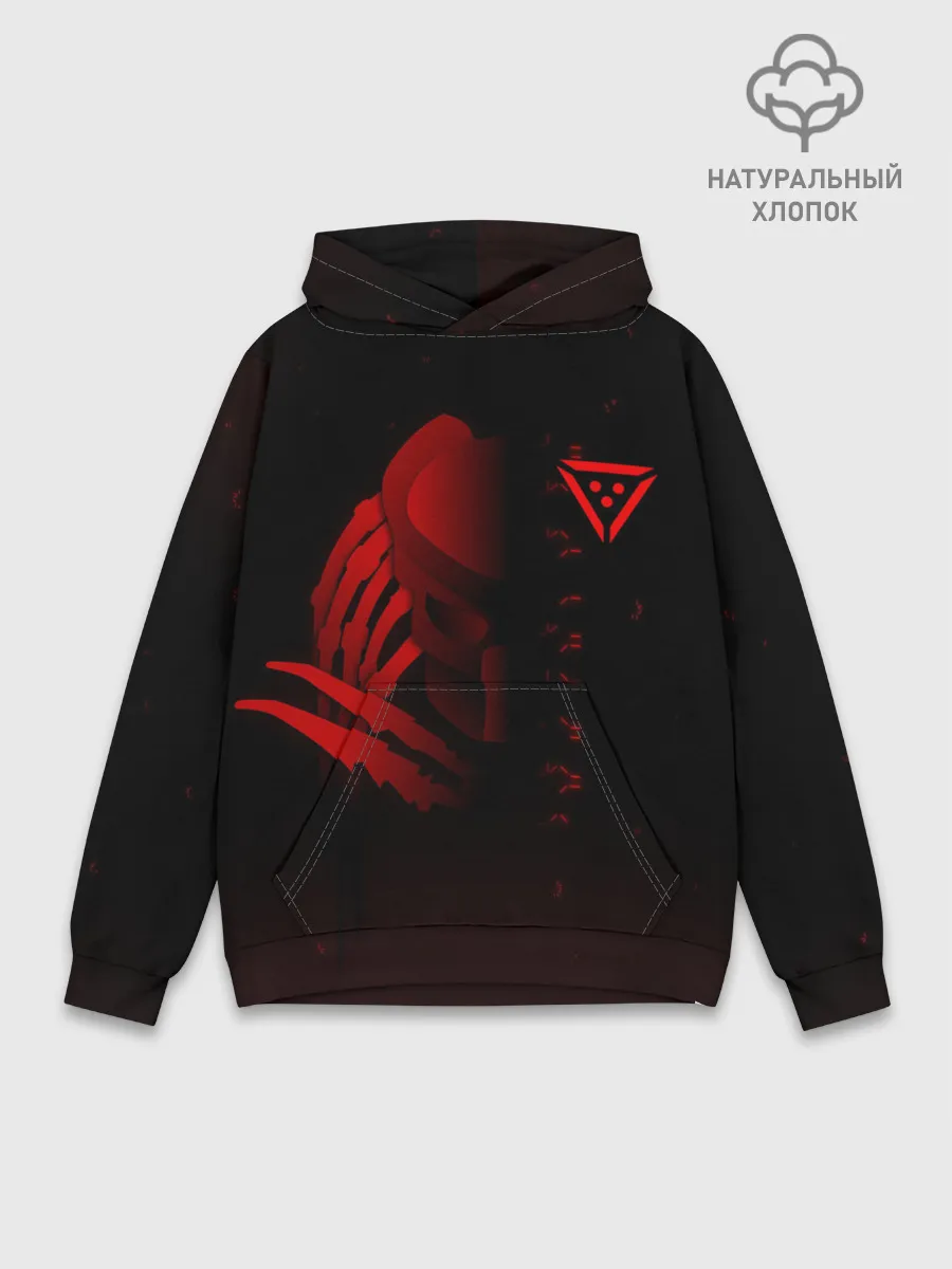 Худи мужской база хлопок / ХИЩНИК.