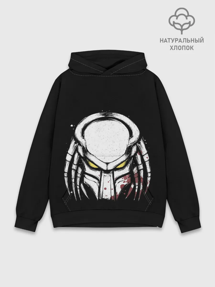 Худи мужской база хлопок / Predator