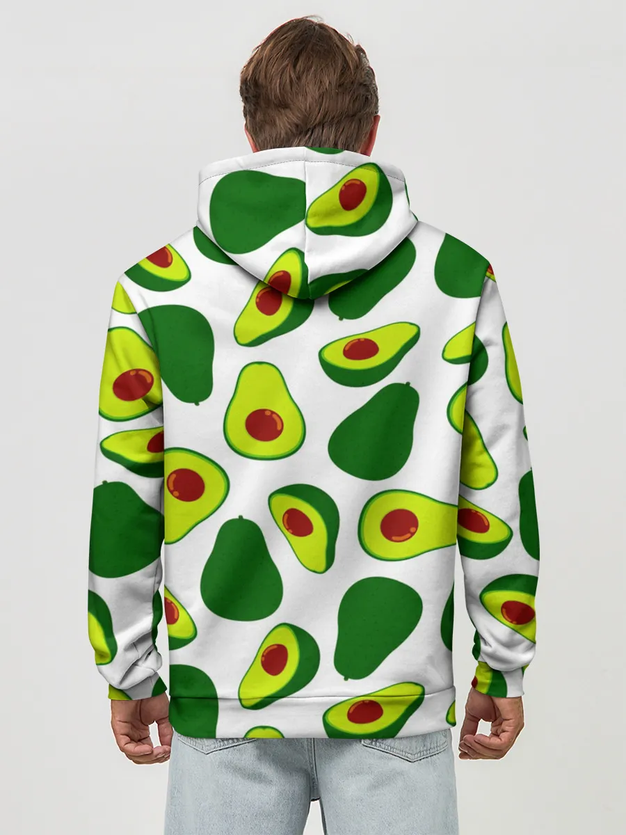 Худи мужской база хлопок / Avokado