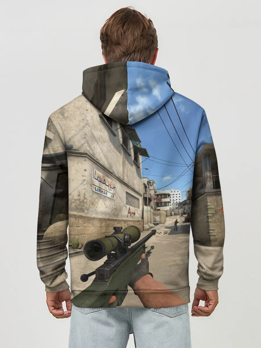 Худи мужской база хлопок / CS:GO