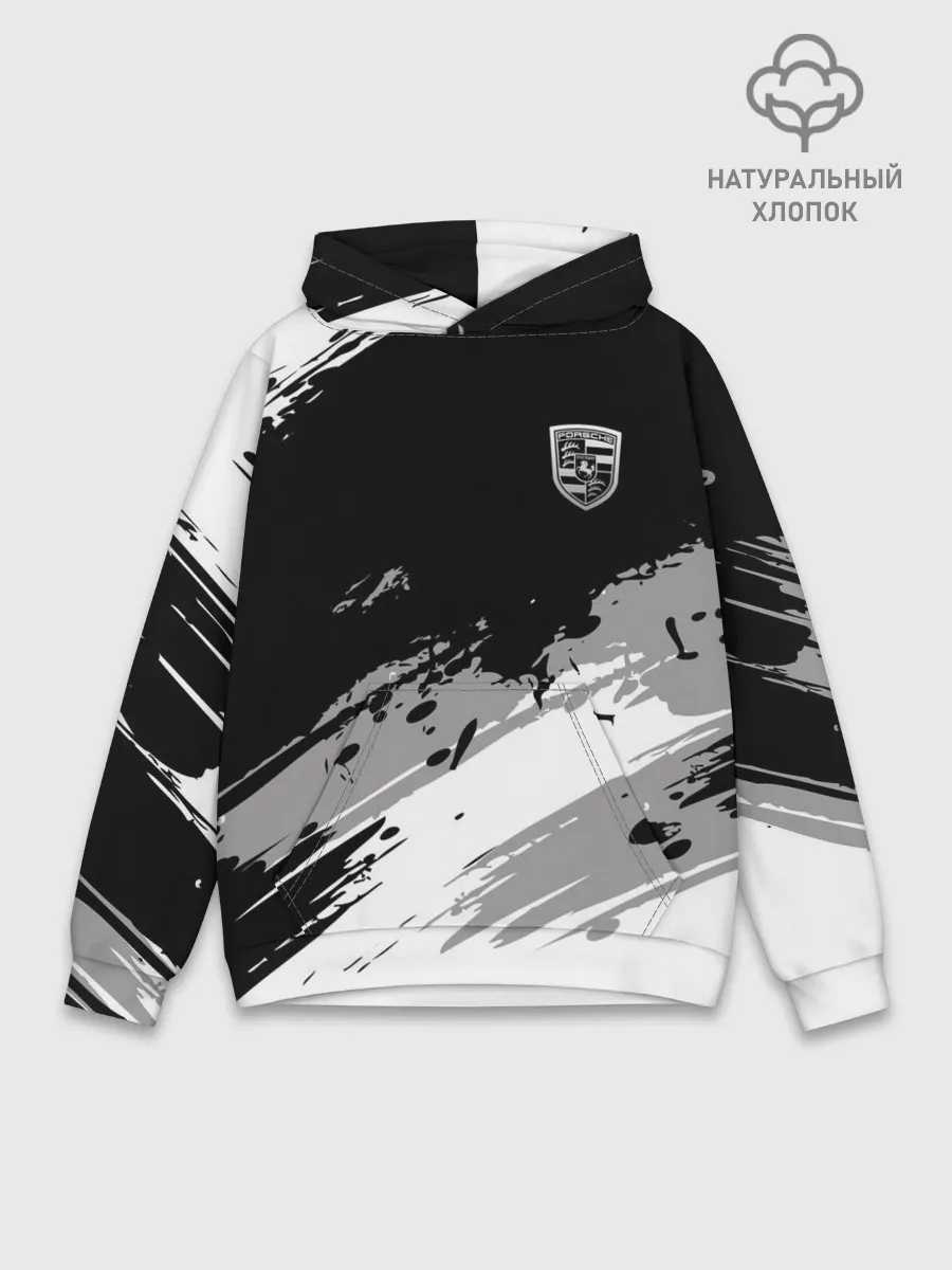 Худи мужской база хлопок / Porsche