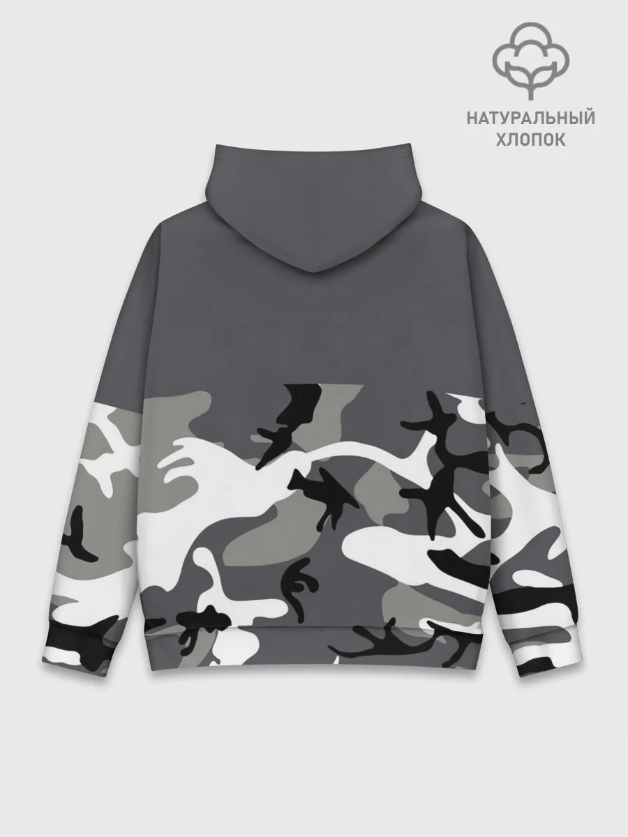 Худи мужской база хлопок / Полиция МВД