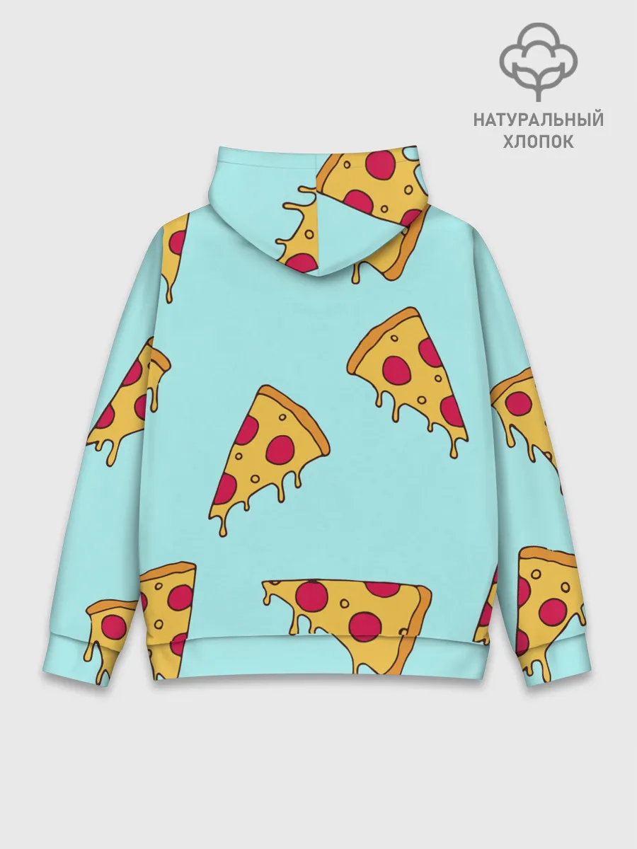 Худи мужской база хлопок / Ароматная пицца