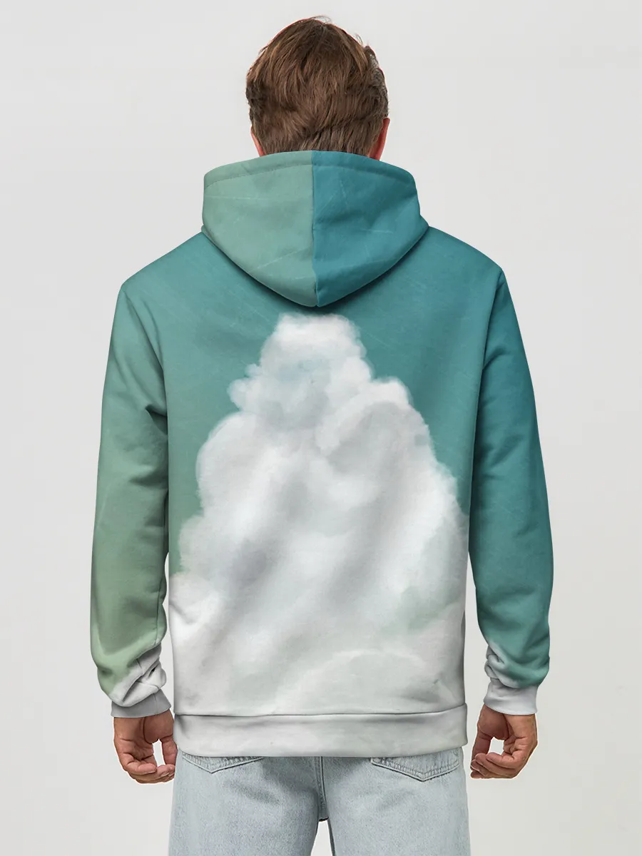 Худи мужской база хлопок / Хаул, Софи, Кальцифер и другие