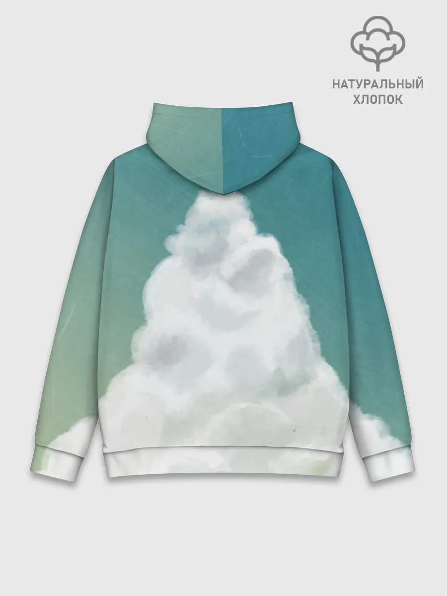 Худи мужской база хлопок / Хаул, Софи, Кальцифер и другие