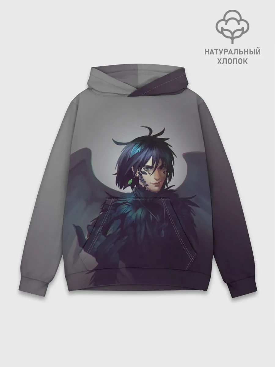 Худи мужской база хлопок / Пендрагон