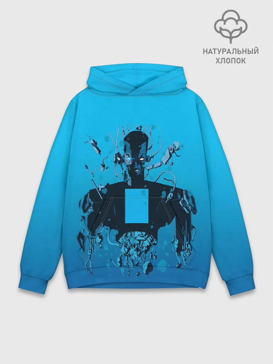 Худи мужской база хлопок / Zima blue