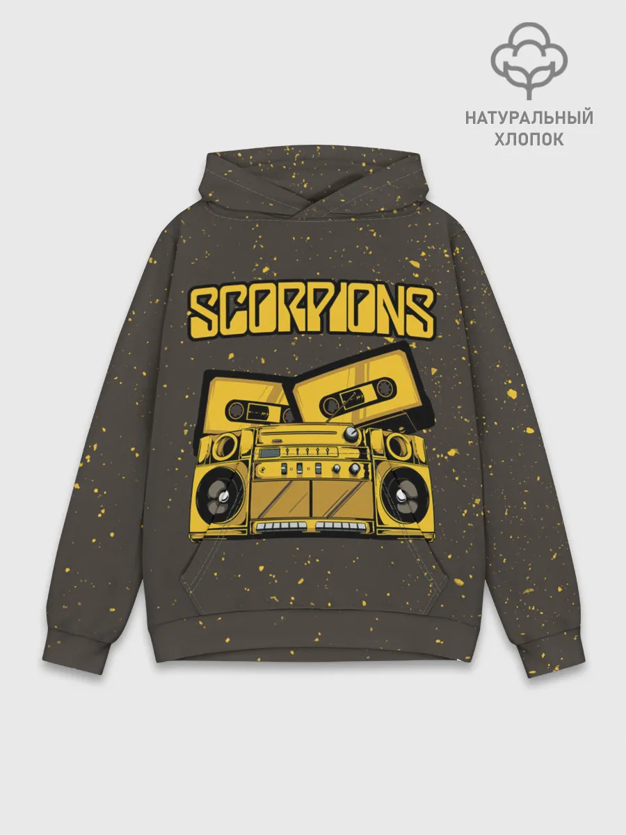 Худи мужской база хлопок / Scorpions