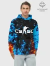 Худи мужской база хлопок / CS GO