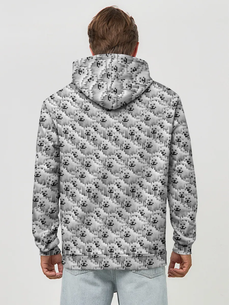 Худи мужской база хлопок / UNDERTALE