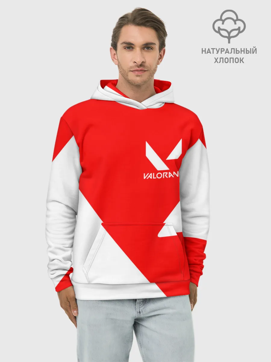 Худи мужской база хлопок / VALORANT