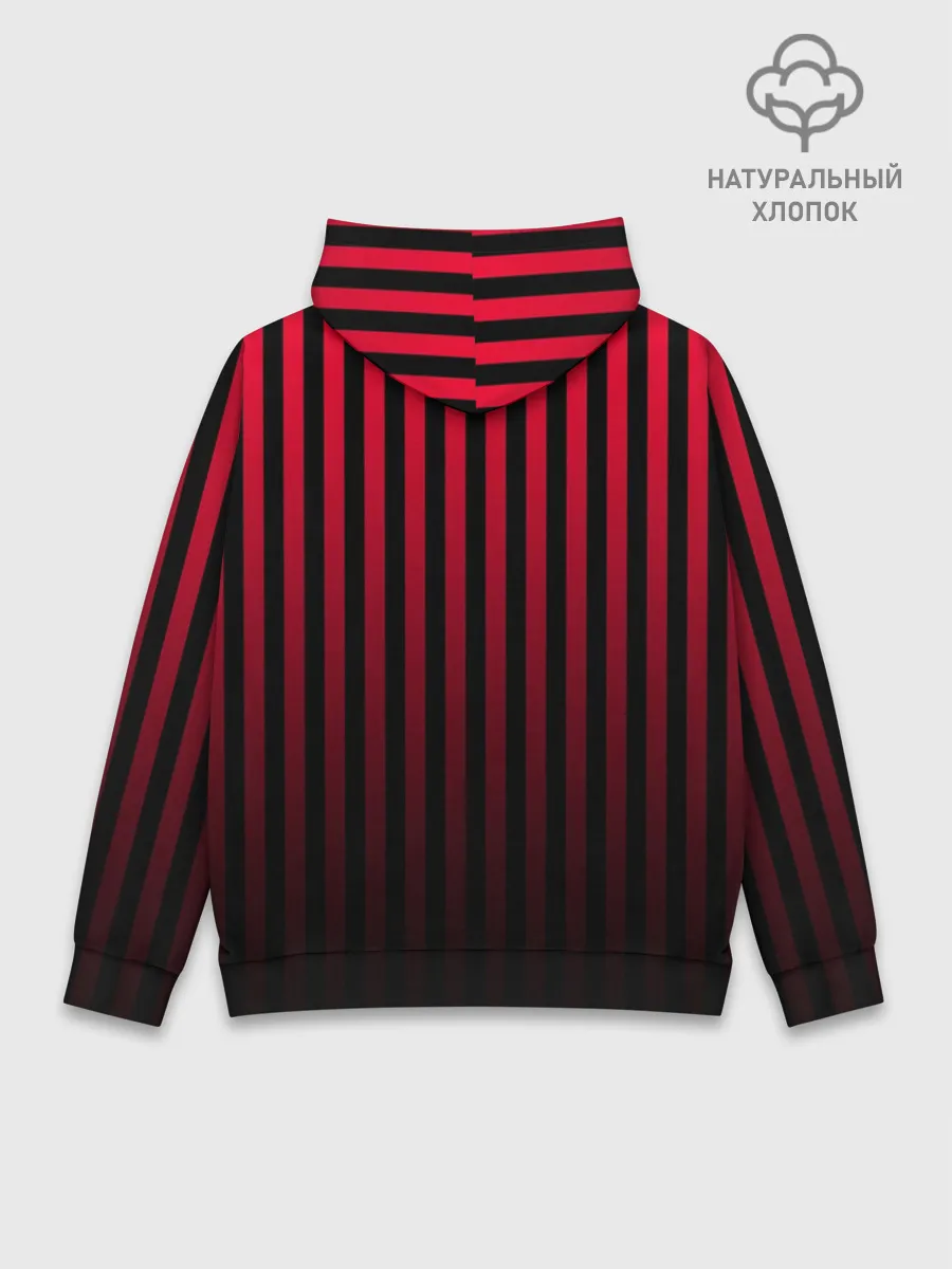 Худи мужской база хлопок / Пикси полосы
