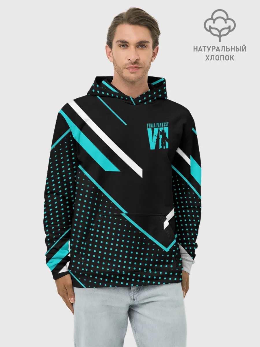 Худи мужской база хлопок / Final Fantasy