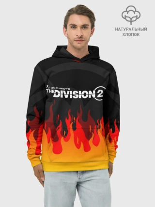 Худи мужской база хлопок / THE DIVISION 2