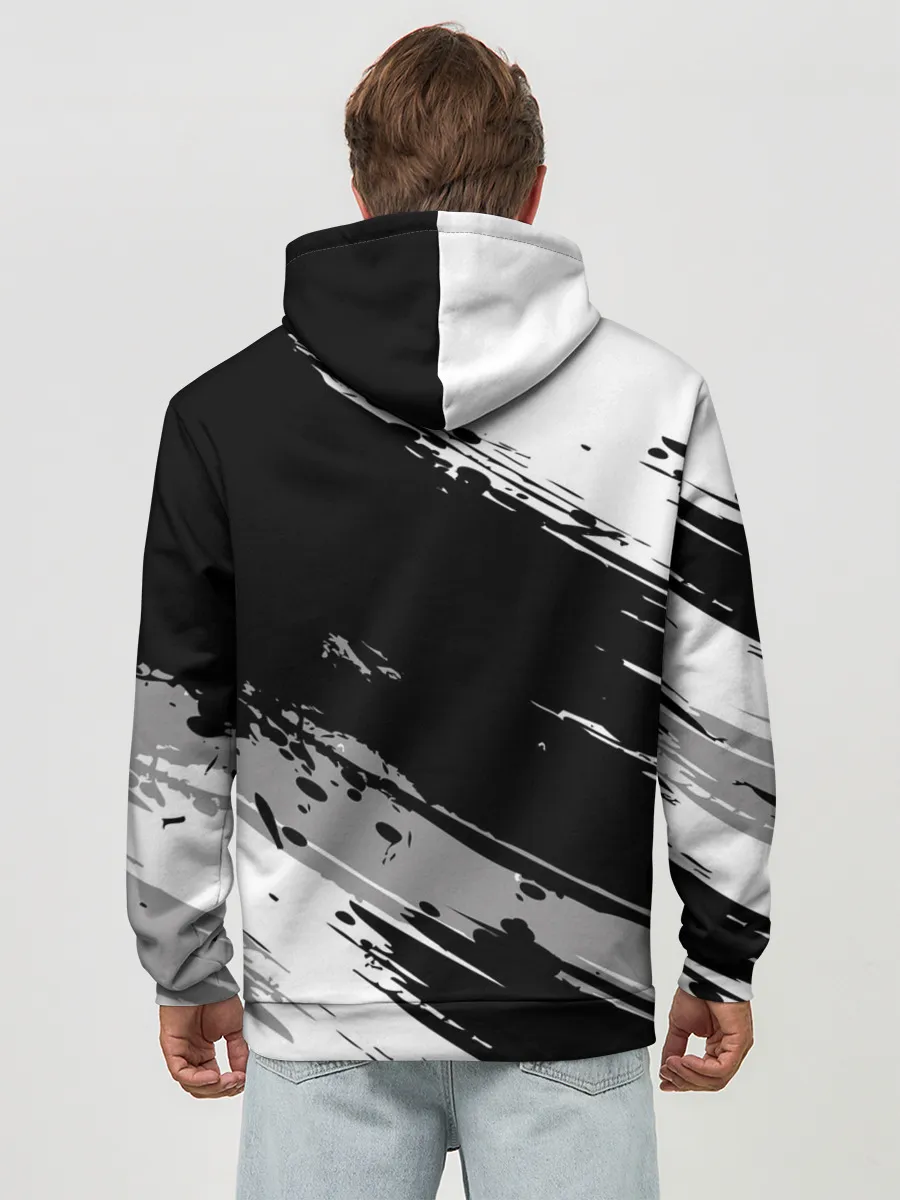 Худи мужской база хлопок / Mitsubishi