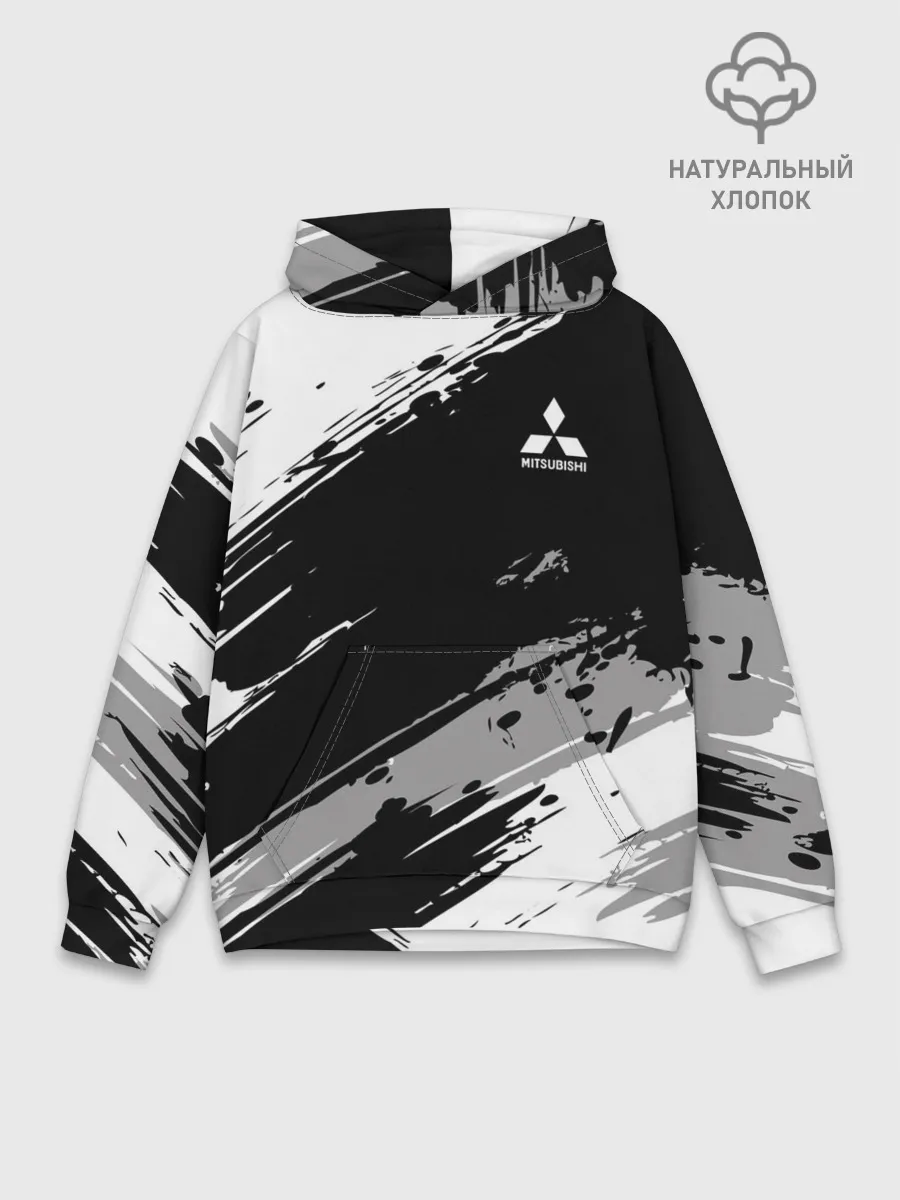 Худи мужской база хлопок / Mitsubishi