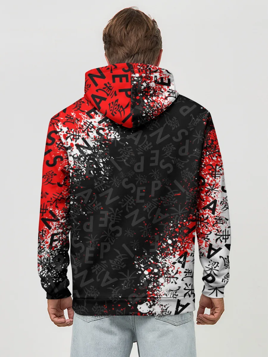 Худи мужской база хлопок / SENPAI