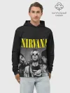 Худи мужской база хлопок / NIRVANA