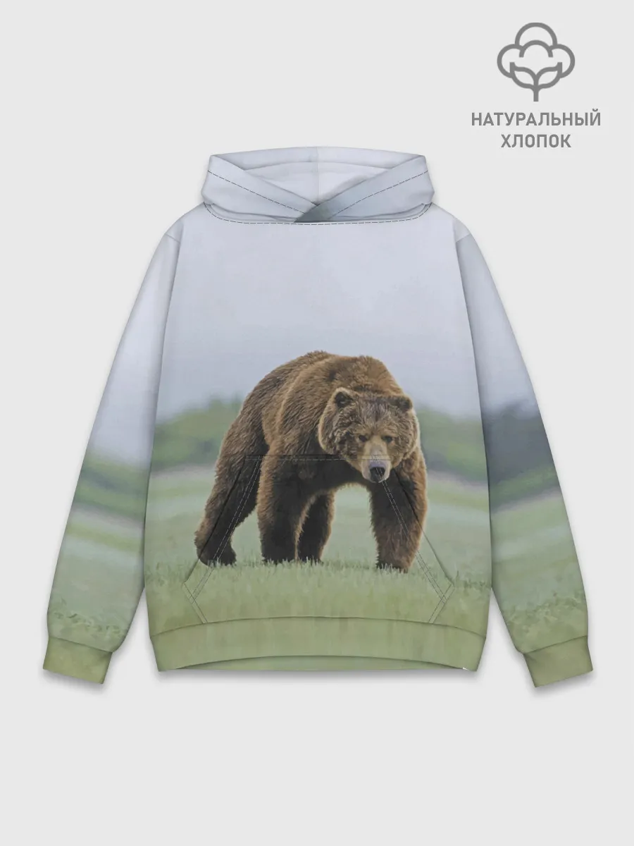 Худи мужской база хлопок / Россия