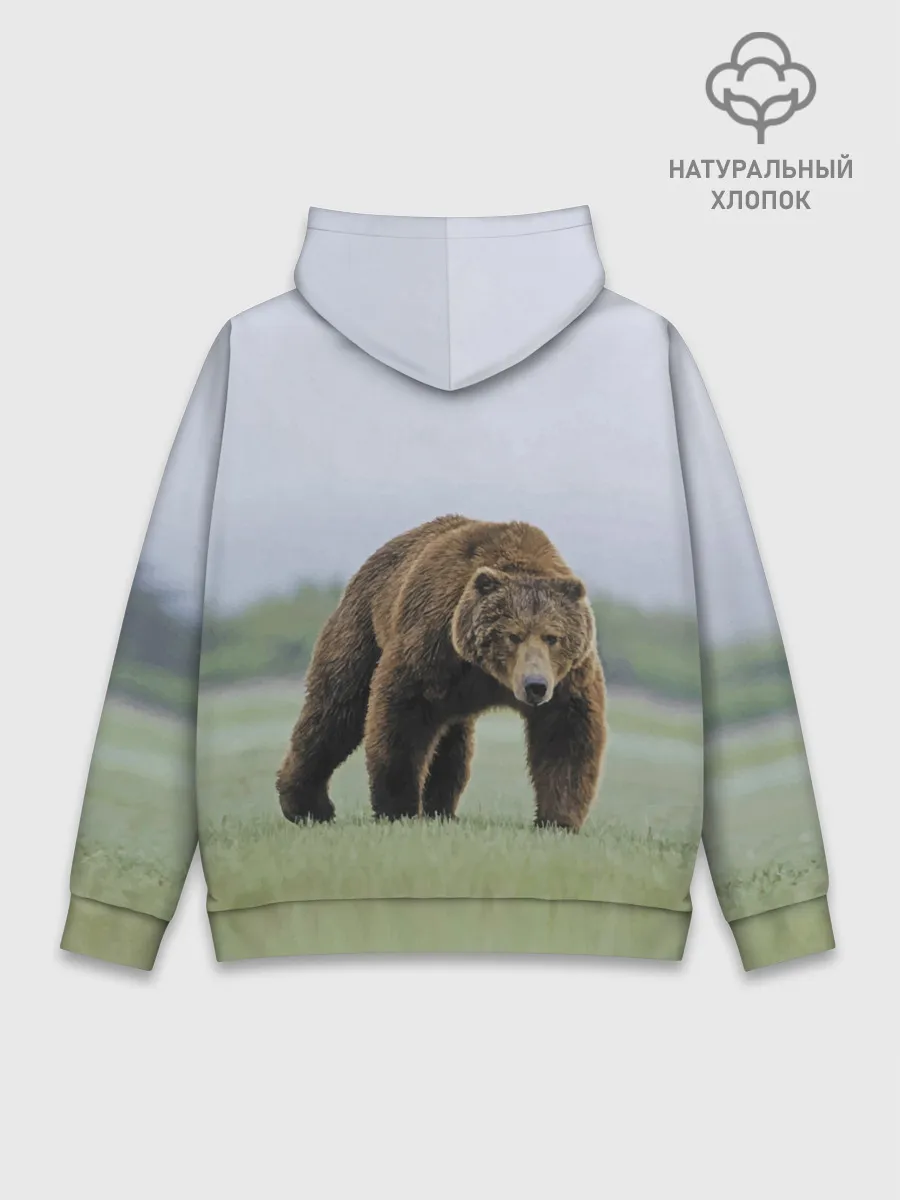 Худи мужской база хлопок / Россия