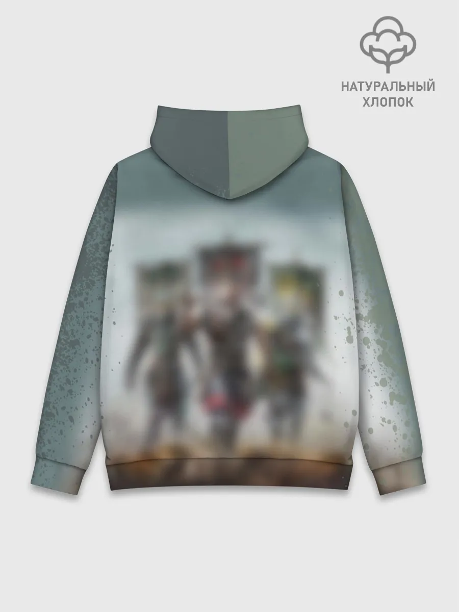 Худи мужской база хлопок / For Honor