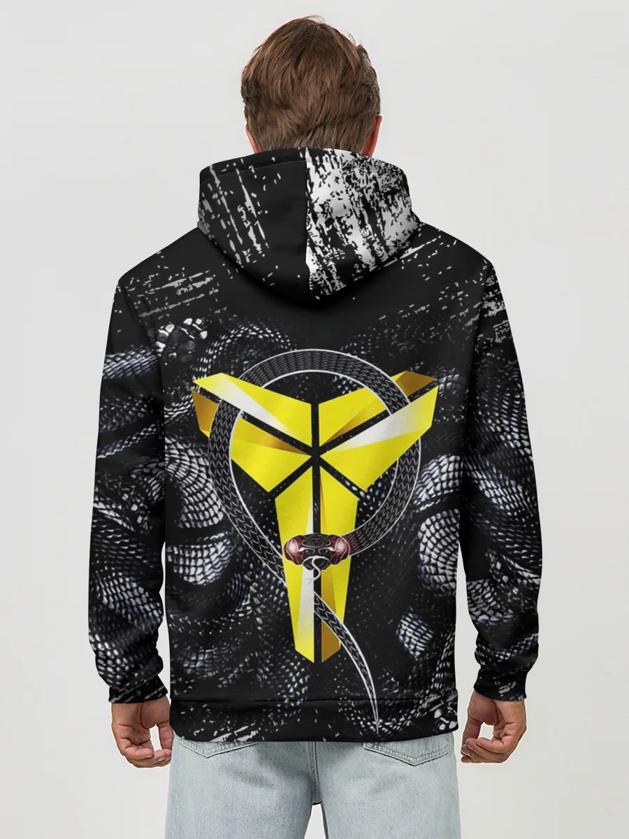 Худи мужской база хлопок / Los Angeles Lakers