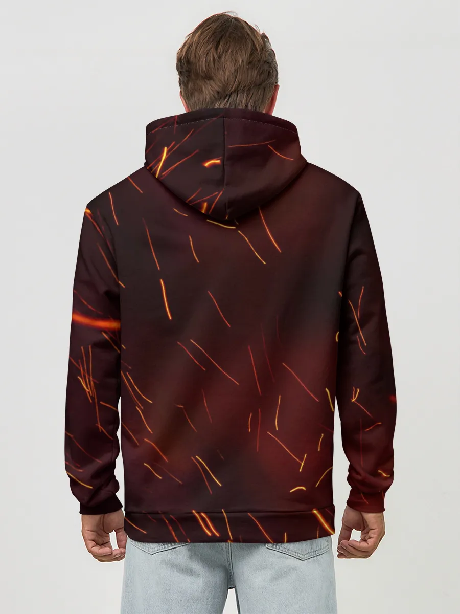 Худи мужской база хлопок / SNOWRUNNER