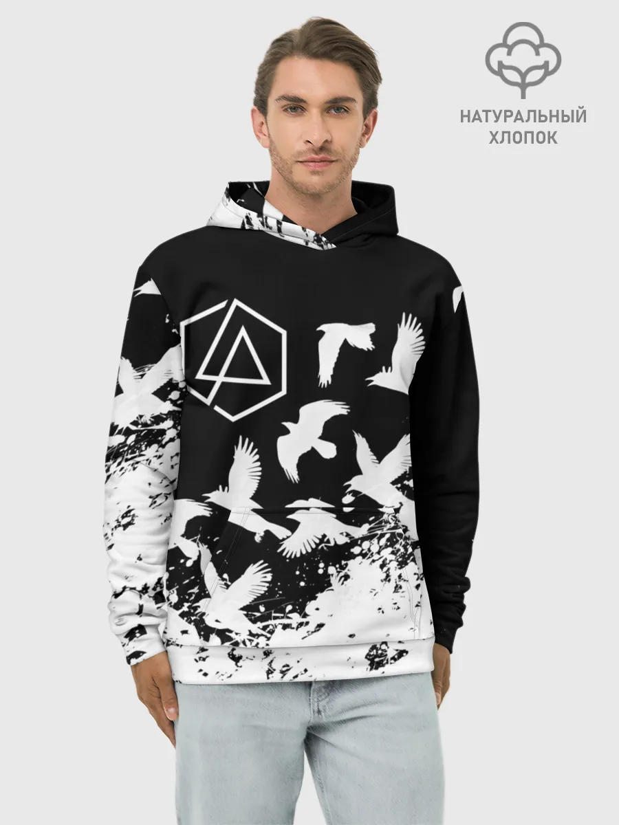 Худи мужской база хлопок / LINKIN PARK [1]