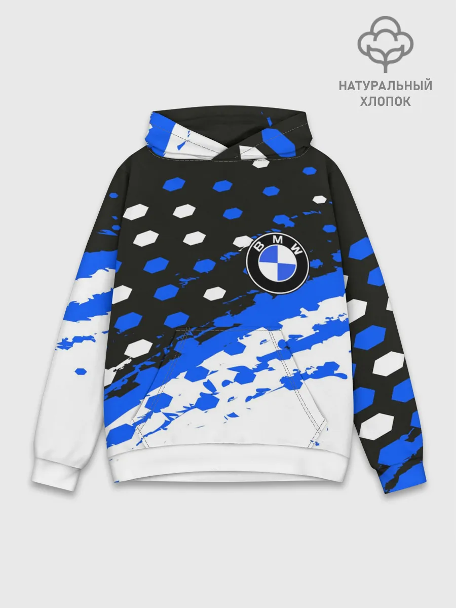 Худи мужской база хлопок / BMW