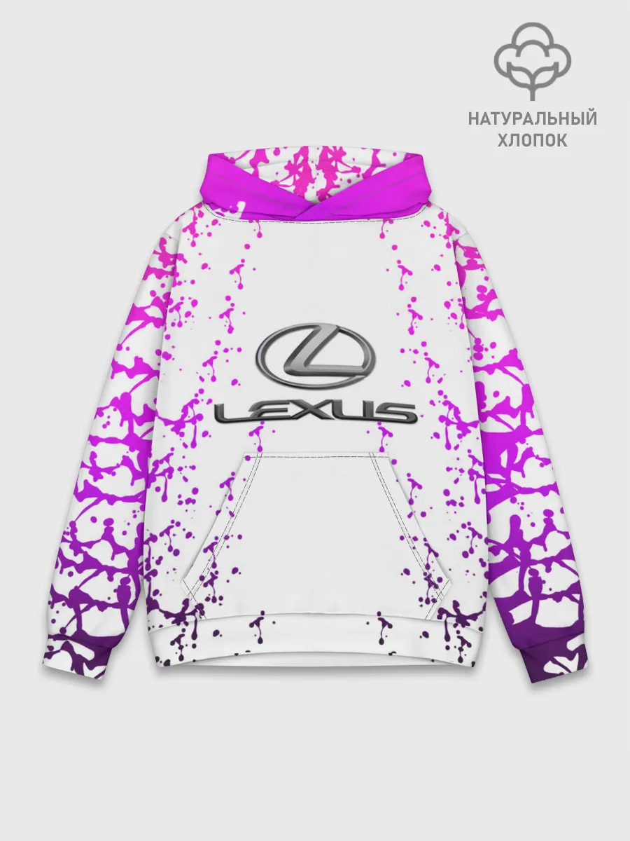 Худи мужской база хлопок / LEXUS