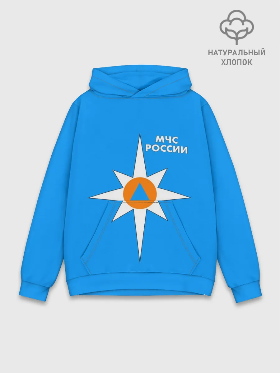 Худи мужской база хлопок / МЧС России
