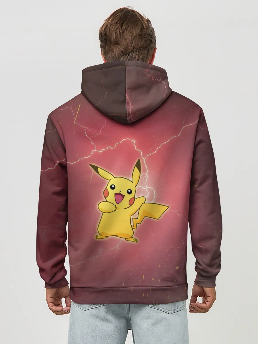 Худи мужской база хлопок / Pokemon