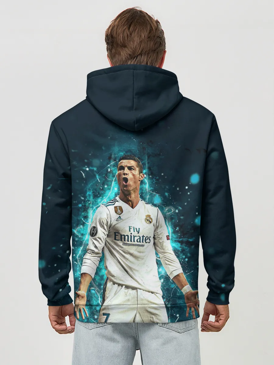 Худи мужской база хлопок / Роналдо