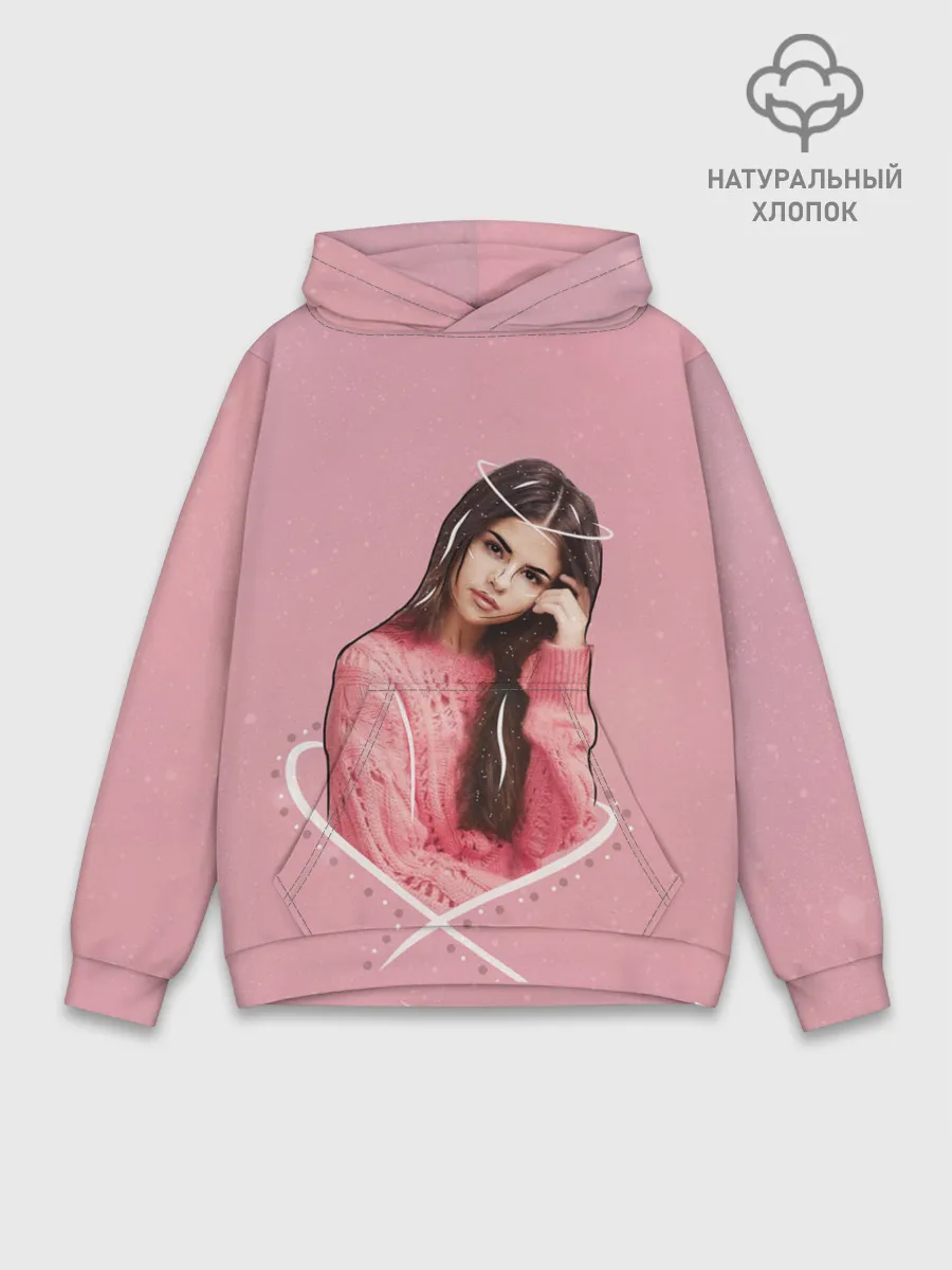 Худи мужской база хлопок / Селена