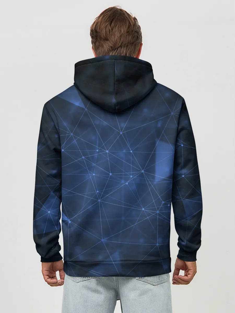 Худи мужской база хлопок / Фитнес