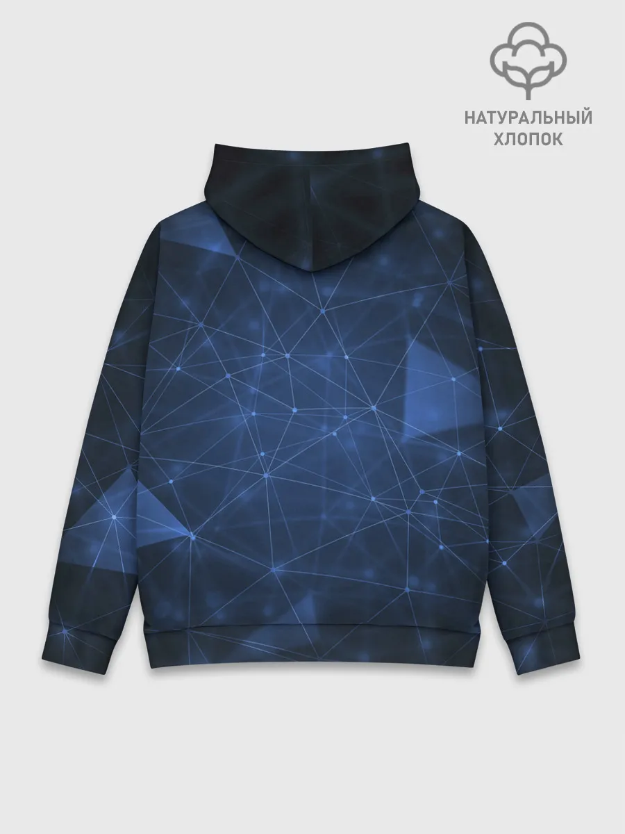 Худи мужской база хлопок / Фитнес