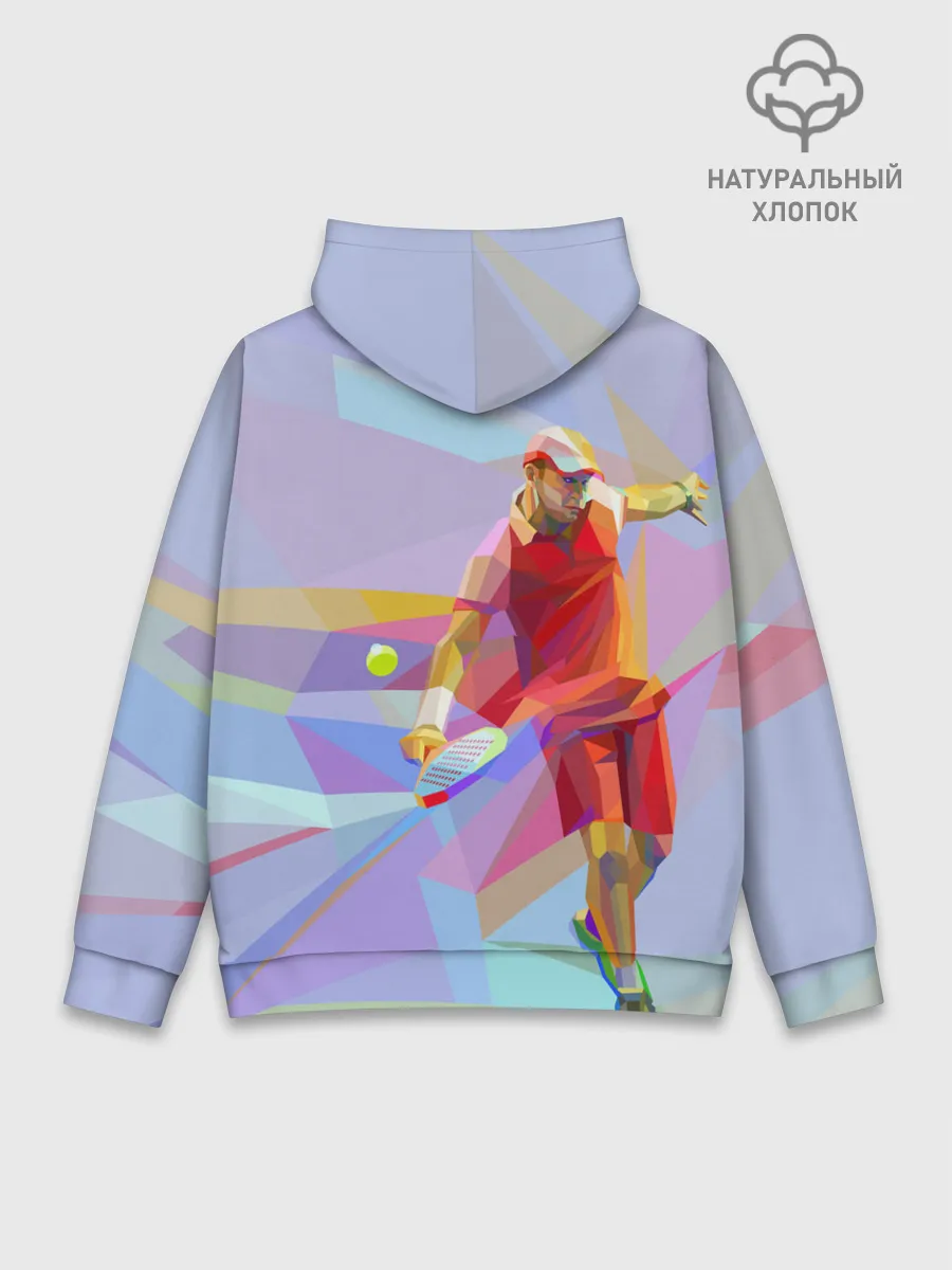Худи мужской база хлопок / Абстракция