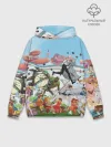 Худи мужской база хлопок / Studio Ghibli