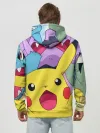 Худи мужской база хлопок / Pokemon bros