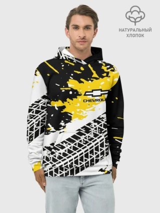 Худи мужской база хлопок / CHEVROLET