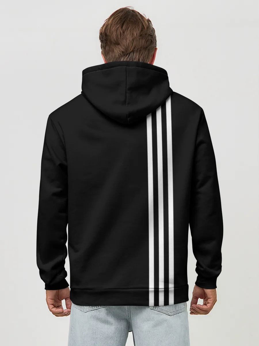 Худи мужской база хлопок / JUVENTUS