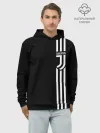 Худи мужской база хлопок / JUVENTUS