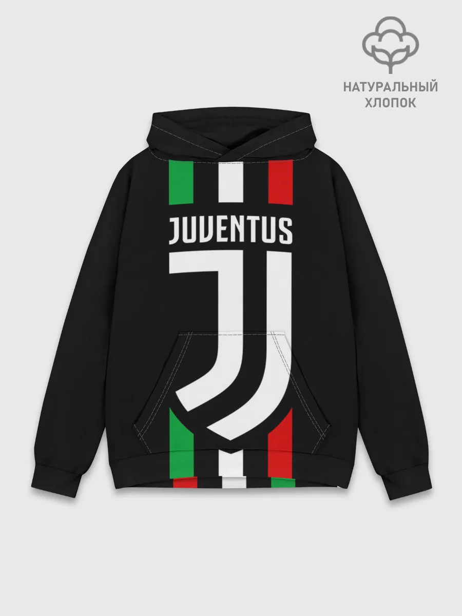 Худи мужской база хлопок / JUVENTUS