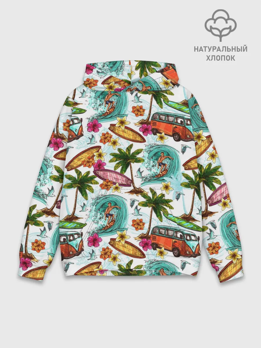 Худи мужской база хлопок / Летнее Настроение