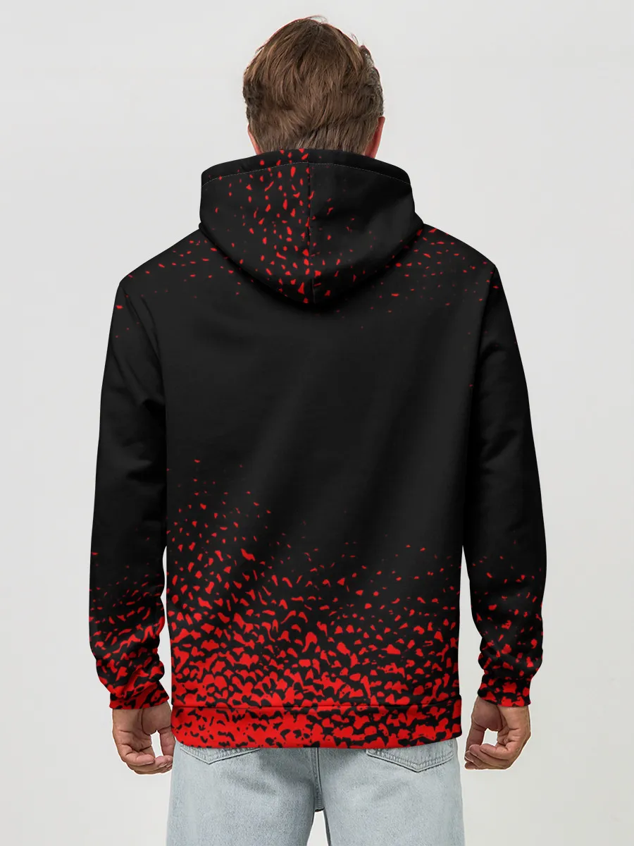 Худи мужской база хлопок / DEAD BY DAYLIGHT.