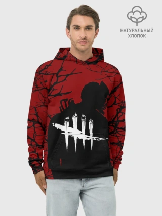 Худи мужской база хлопок / DEAD BY DAYLIGHT.
