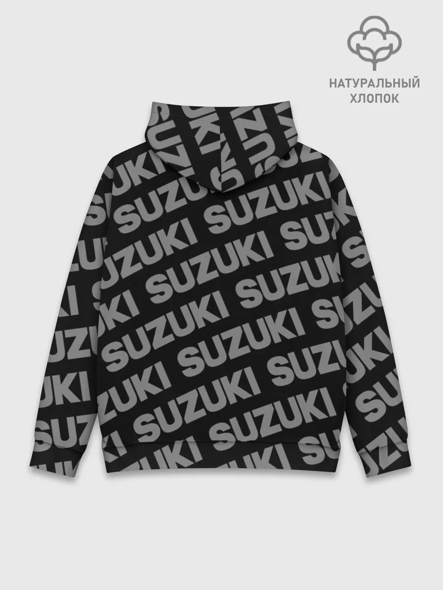 Худи мужской база хлопок / SUZUKI